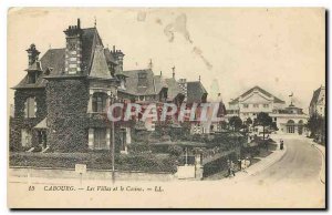 Old Postcard Cabourg Villas and Casino