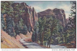 The Palisades And Shoshone River Upper Shoshone Canon On Cody Way To Yellowst...