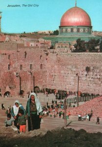 Postcard Jerusalem The Old City Temple Area Religious Place Israel Star Cards