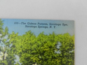 VINTAGE POSTCARD THE GIDEON PUTNAM SPA SARATOGA SPRINGS NEW YORK #335