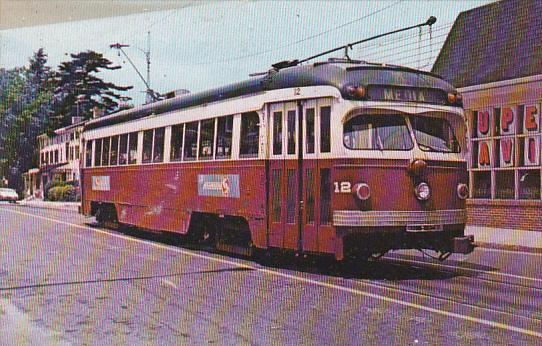 Trolley Southeast Pennsylvania Transport Authority Red Arrow #12