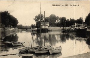 CPA ROCHEFORT-sur-MER - La Bassin No 1. (976159)