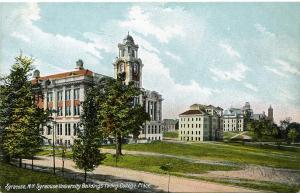 Syracuse University Buildings at College Place - Syracuse NY, New York - DB