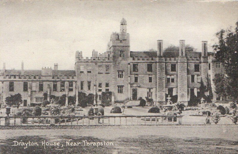 Northamptonshire Postcard - Drayton House - Near Thrapston - Ref 3407A