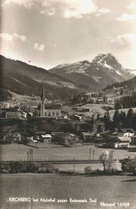 Austria Kirchberg bei Kitzbühel gegen Rettenstein Tirol Vintage RPPC 04.07