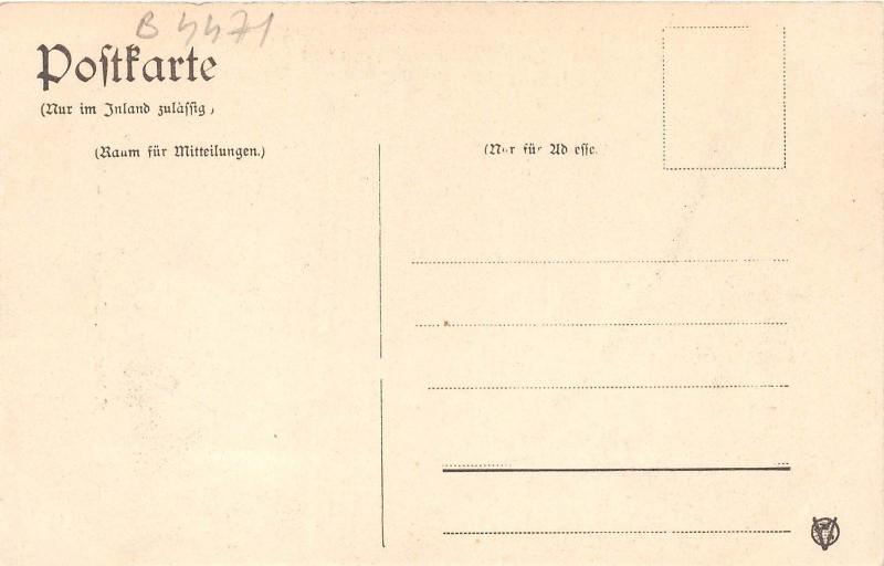 B4471  Germany Berlin AWertheim Leipzigerstrasse    front/back scan