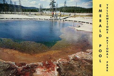 WY - Yellowstone National Park, Emerald Pool