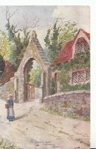 Somerset Postcard - Old Cloister Gate - Perrymead - Bath - Ref 16560A