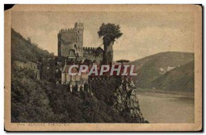 Old Postcard Schloss Rheinstein