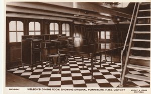 PORTSMOUTH, NELSON'S DINING ROOM, HMS VICTORY, Hampshire - Vintage POSTCARD