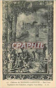 Postcard Former home of the Chateau feffite beats gobelios Tapestry of the wa...