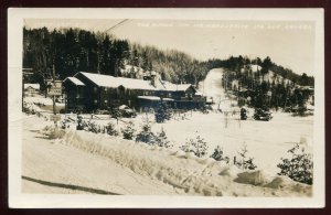 h2171 - STE. MARGUERITE Quebec 1947 Alpine Inn. Real Photo Postcard