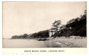 Connecticut Grove Beach looking West