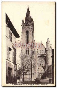 Old Postcard Aix en Provence Church of St John of Malta