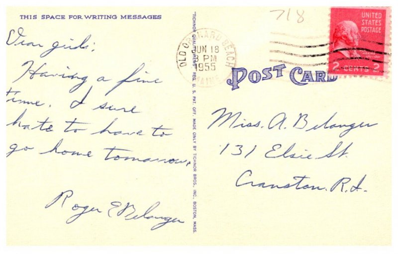 Maine   Old Orchard Beach,   Noah's Ark and SLide