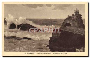 Old Postcard Biarritz Gulf Gascone of the Virgin