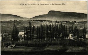 CPA Les Avenieres - Panorama et la Dent-du-Chat FRANCE (962307)