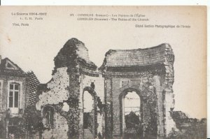 France Postcard - Combles (Somme) - Les Ruines De L'Eglise - Ref 14252A