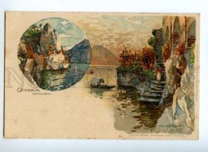 171860 ITALY GANDRIA by Manuel Wielandt Vintage litho postcard