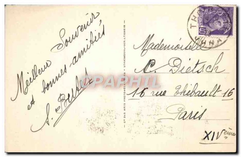 Old Postcard Bellegarde Entree Of Loss Of Rhone