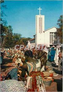  Modern Postcard Kayes Mali Market and the Cathedral