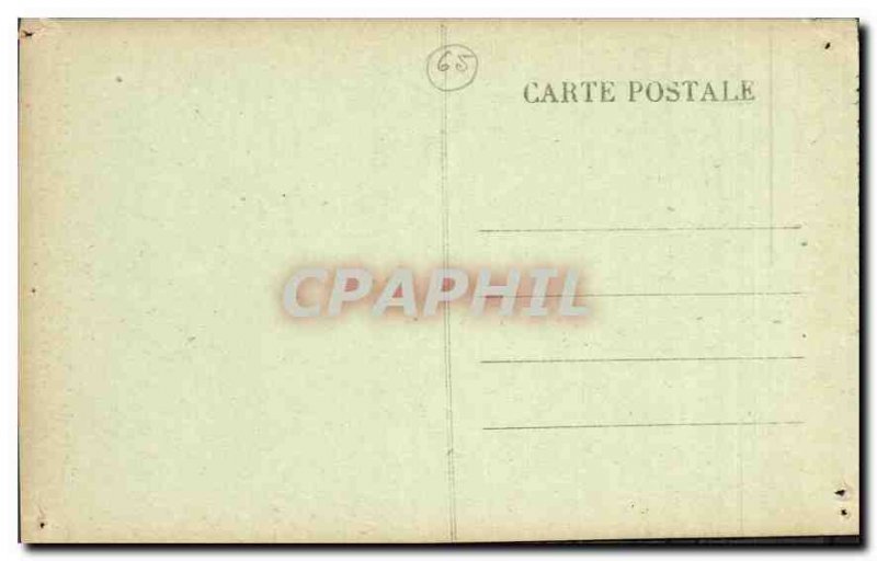 Old Postcard The Road Pyrenees Luz Saint Sauveur Gavarnie Bridge Desdourroucat