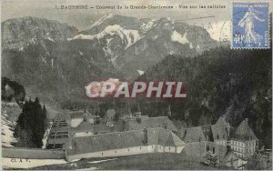 Old Postcard Dauphine Convent of the Grande Chartreuse View Cells