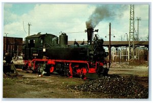 1975 German State Railways East Germany DR99 1563 Muegeln East Germany Postcard 