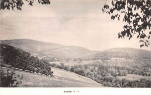 Bird's Eye View in Andes, New York