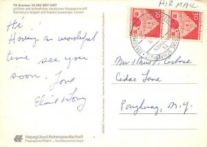 Bremen Norddeutscher Lloyd Ship 