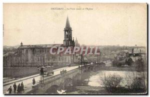 Baccarat Postcard Old Bridge jumps and & # 39eglise