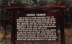 Copper Harbor U.S. War Department  - Upper Peninsula, Michigan MI  