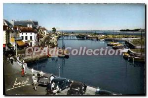 Postcard Old Croisic L Atl The Port and the Pointe de Pen Bron