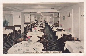 New York Albany Dining Room Wellington Hotel