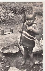 Africa Native Negroe Baby Girl Petit Fille Mbwaka Coiffure Bebe Indigene Afrique Africa Other Postcard Hippostcard