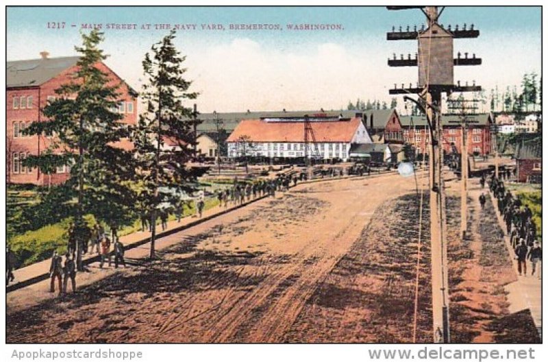 Main Street At The Navy Yard Bremerton Wasington