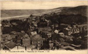 CPA VILLERS-sur-MER - Panorama vers Trounville (516546)