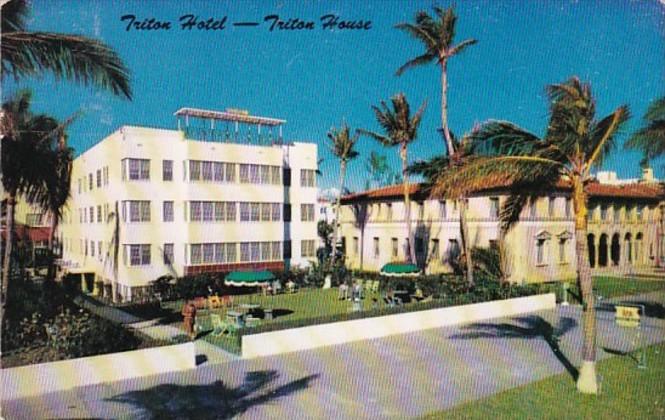 Florida Miami Beach The Triton Hotel 1956