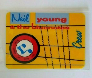 Neil Young & The Bluenotes Backstage Pass Original 1985 The Dawn Of Power Swing