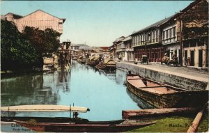 PC PHILIPPINES, MANILA, ESTERO SIBACONG, Vintage Postcard (b39130)