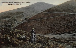 uk50824 worcestershire beacon and hill paths malvern uk