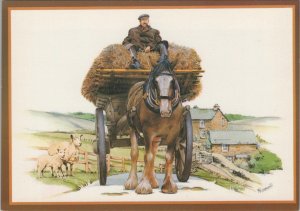 Occupations Postcard - Country Crafts, The Carthorse, Malcolm Greensmith RR23321
