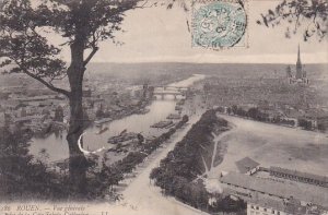 Belgium Rouen Vue Generale 1906