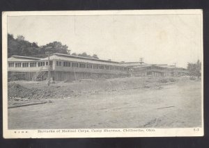 CHILLICOTHE OHIO CAMP SHERMAN US ARMY MEDICAL CORPS VINTAGE POSTCARD