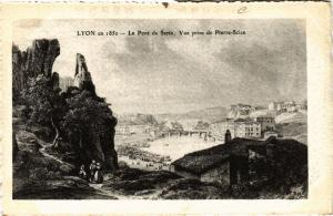 CPA LYON Le Pont de Serin. Vue prise de Pierre Scize (442881)