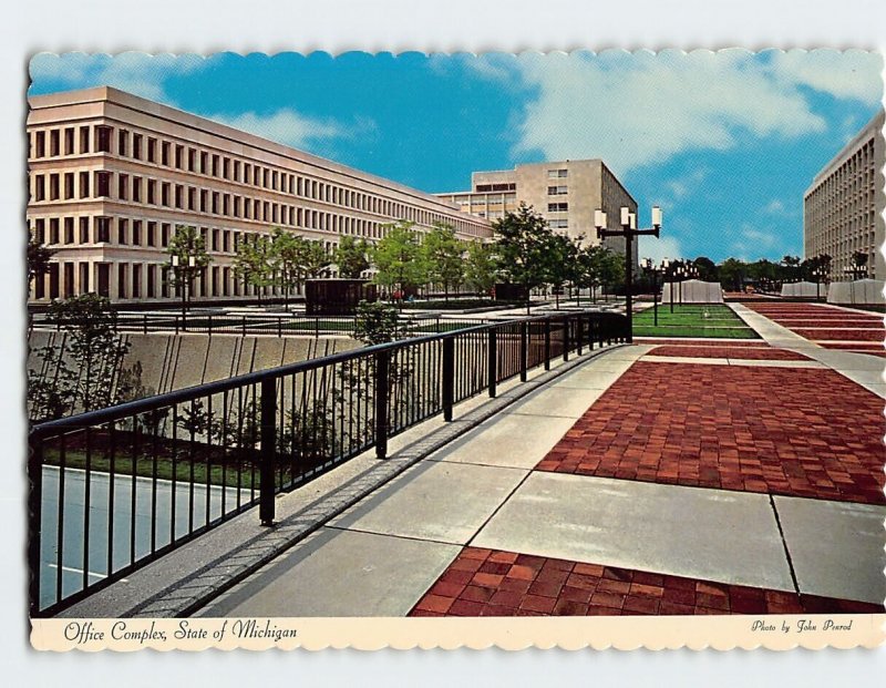 Postcard Office Complex Lansing Michigan USA