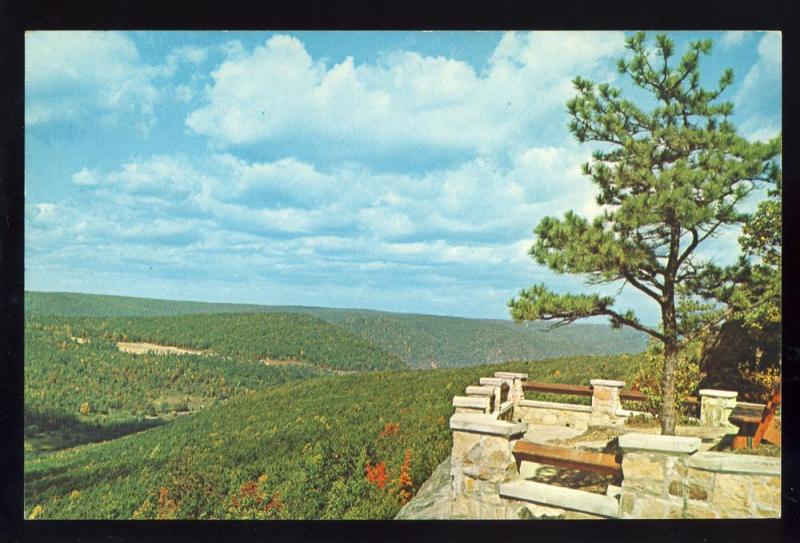 Warren Penn/PA Postcard,Rim Rock Lookout/Allegheny Reservoir