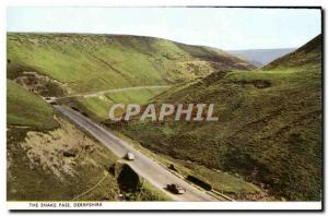 Old Postcard The Snake Pass Dess Derbyshire