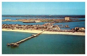 Postcard BEACH SCENE Clearwater Florida FL AS0081