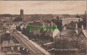 Gloucestershire Postcard - Bird's Eye View, Cirencester    RS26892